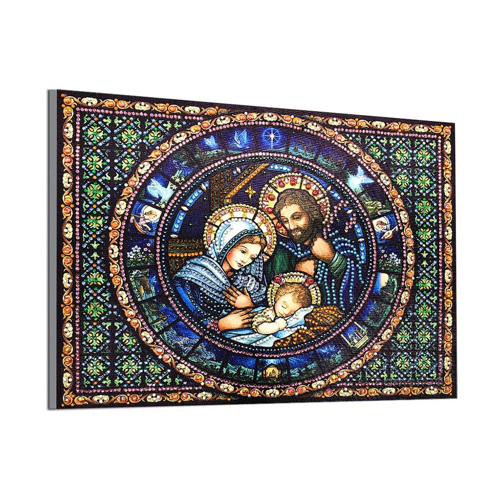 Religion - Special Shaped Drill Diamond Painting 40X30CM