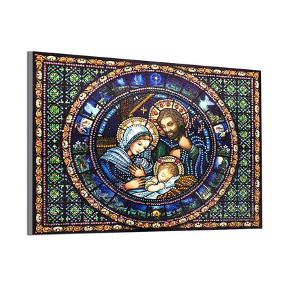Religion - Special Shaped Drill Diamond Painting 40X30CM