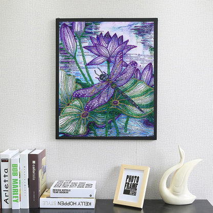 Dragonfly - Special Shaped Drill Diamond Painting 30X40CM