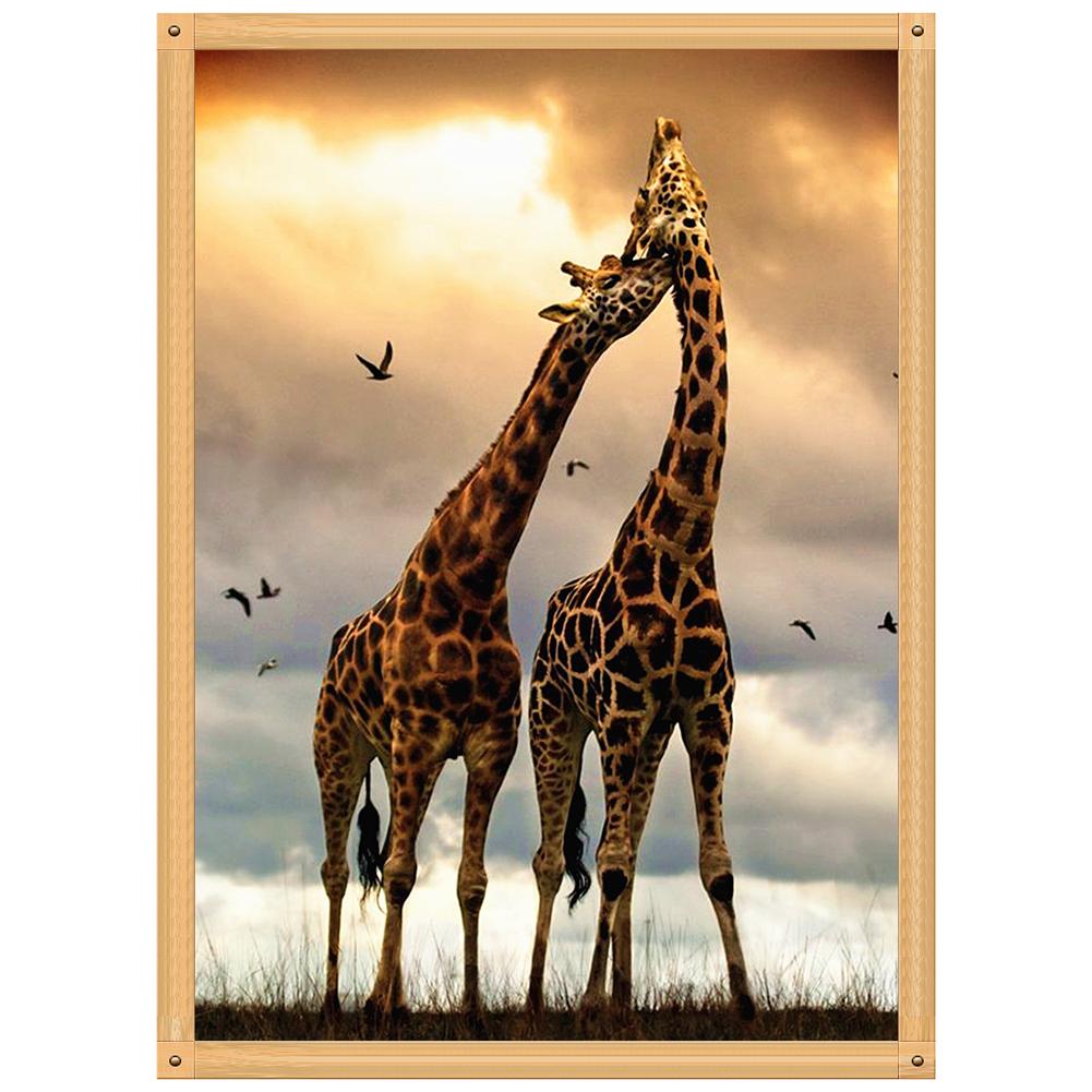 Giraffe - Full Round Drill Diamond Painting 30*40CM