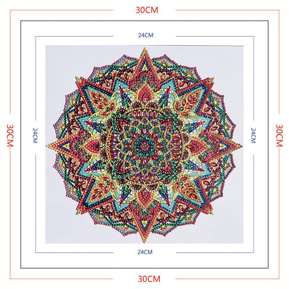 Circle - Special Shaped Drill Diamond Painting 30*30CM