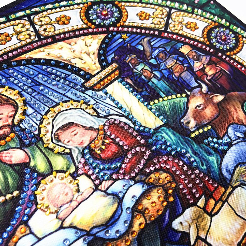 Religion - Special Shaped Drill Diamond Painting 40X30CM