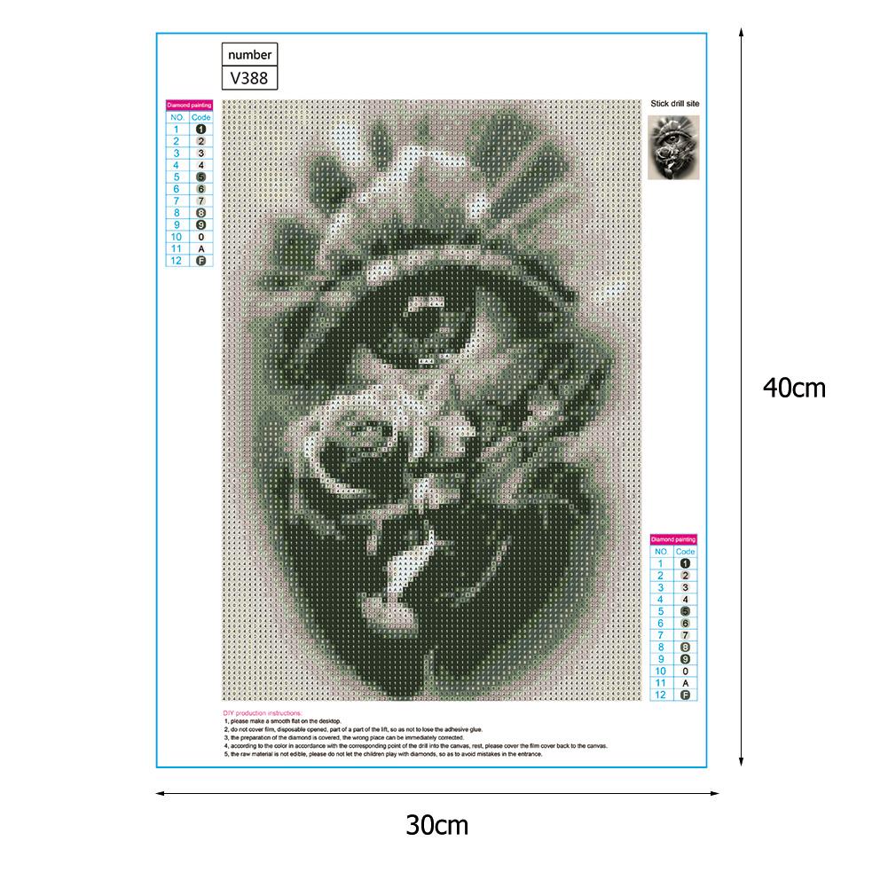 Home Decor - Full Round Drill Diamond Painting 30*40CM