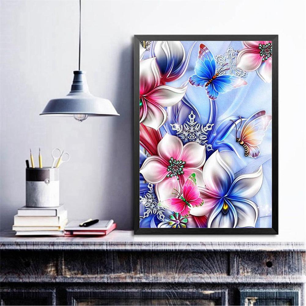 Butterfly - Special Shaped Drill Diamond Painting 30*25CM