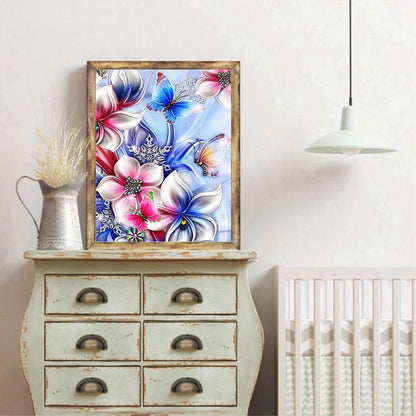 Butterfly - Special Shaped Drill Diamond Painting 30*25CM