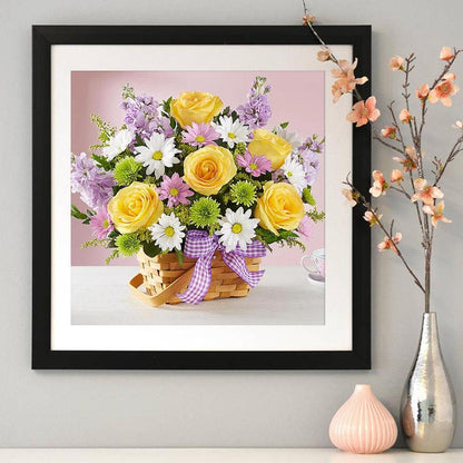 Rose - Full Round Drill Diamond Painting 30*30CM
