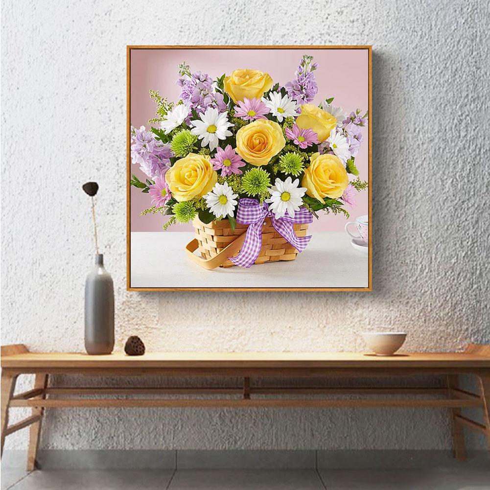 Rose - Full Round Drill Diamond Painting 30*30CM