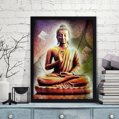 Buddha Statue - Full Round Drill Diamond Painting 30*40CM