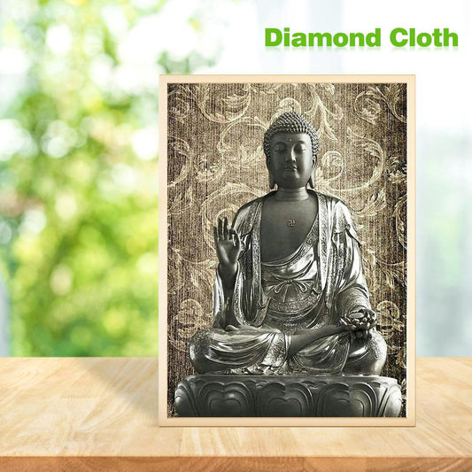 Buddha Statue - Full Round Drill Diamond Painting 30*40CM