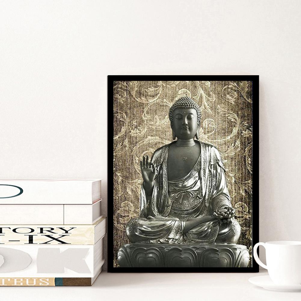 Buddha Statue - Full Round Drill Diamond Painting 30*40CM