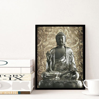 Buddha Statue - Full Round Drill Diamond Painting 30*40CM