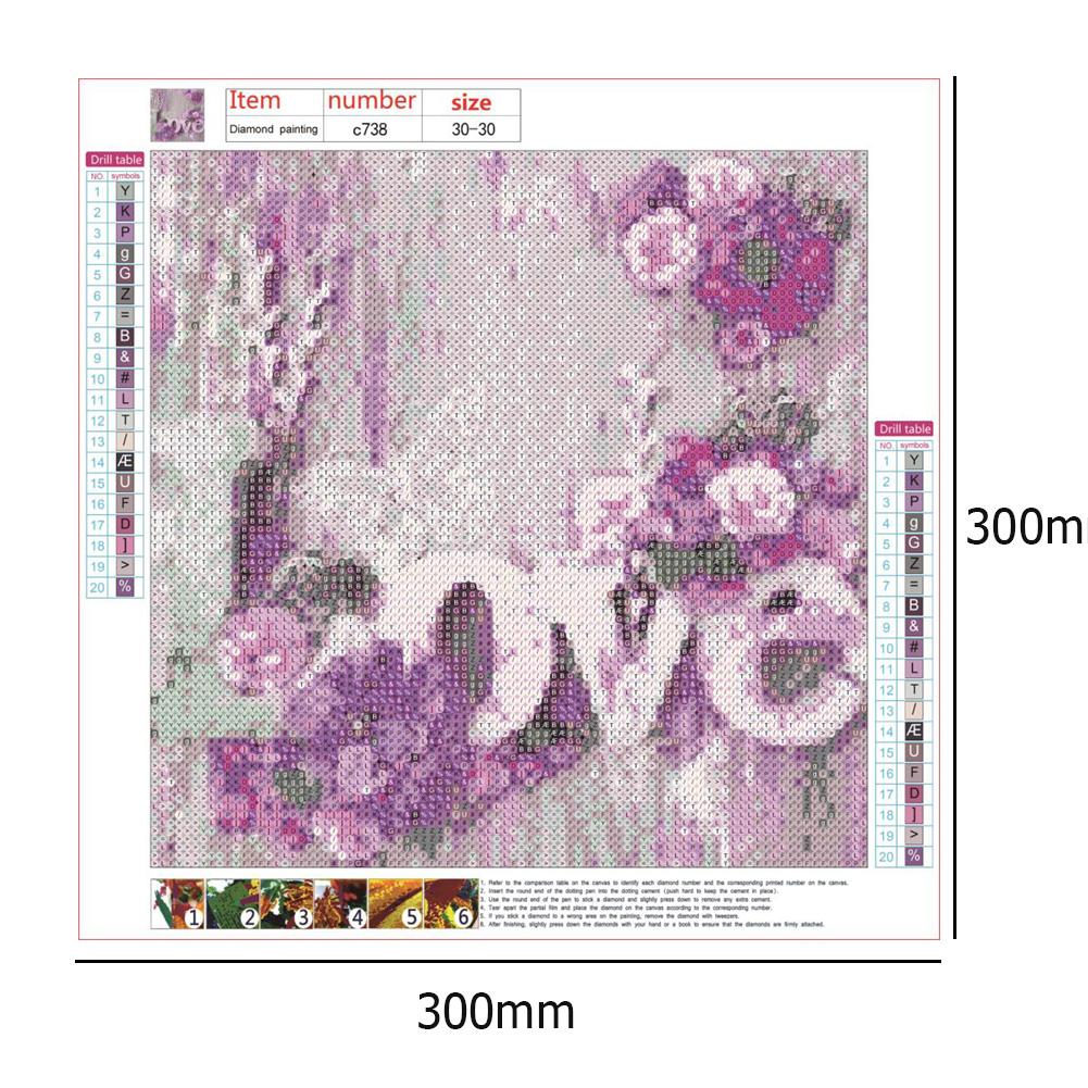 Home Decor - Full Round Drill Diamond Painting 30*30CM