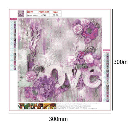Home Decor - Full Round Drill Diamond Painting 30*30CM