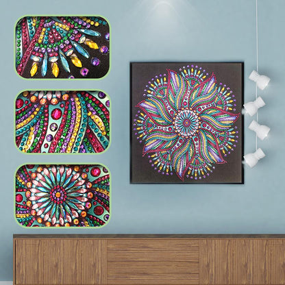 Datura - Special Shaped Drill Diamond Painting 30*30CM