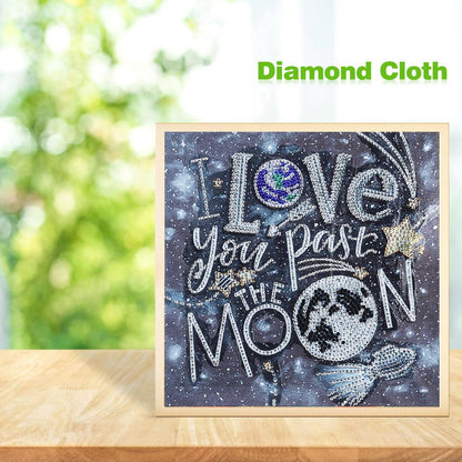 Home Decor - Special Shaped Drill Diamond Painting 30*25CM