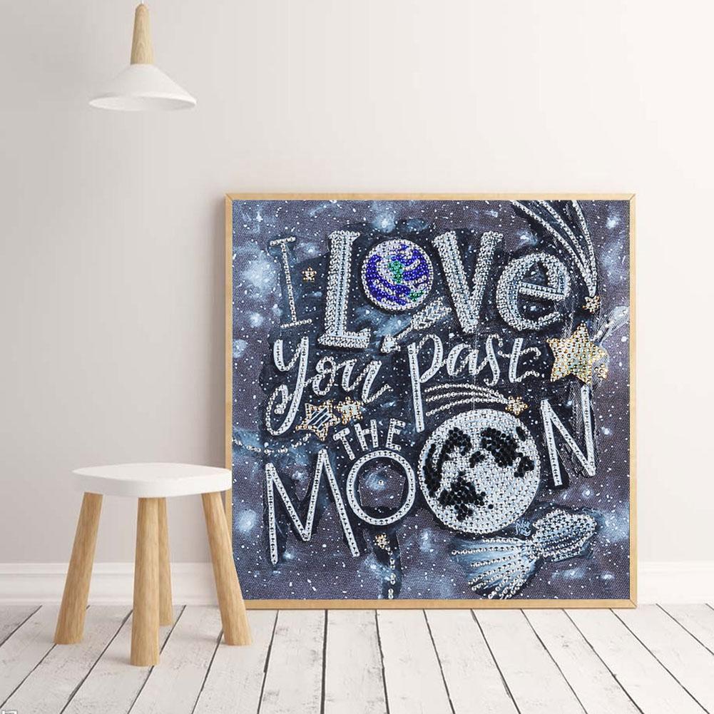 Home Decor - Special Shaped Drill Diamond Painting 30*25CM
