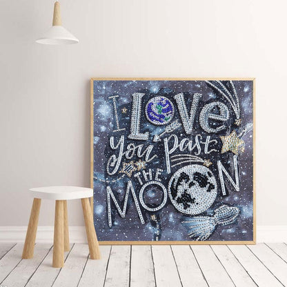 Home Decor - Special Shaped Drill Diamond Painting 30*25CM