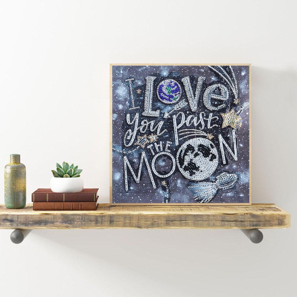 Home Decor - Special Shaped Drill Diamond Painting 30*25CM