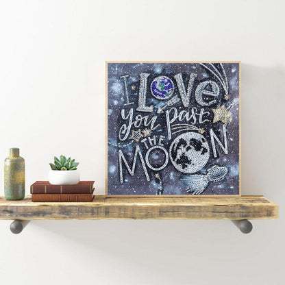 Home Decor - Special Shaped Drill Diamond Painting 30*25CM