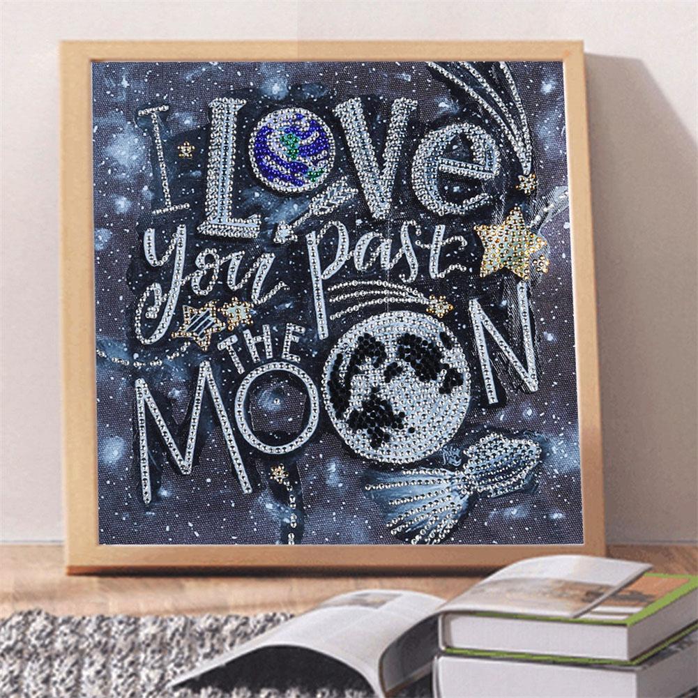 Home Decor - Special Shaped Drill Diamond Painting 30*25CM