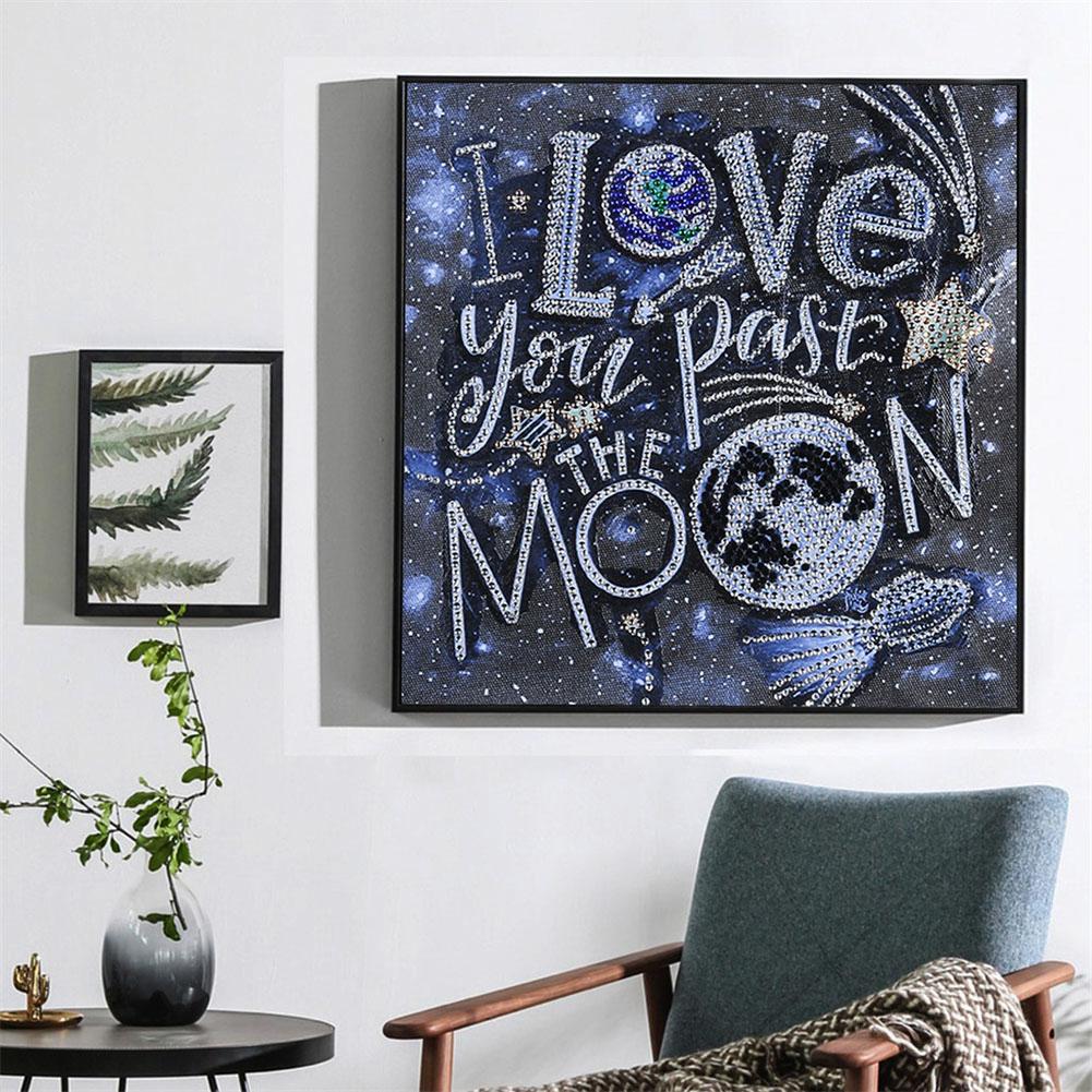 Home Decor - Special Shaped Drill Diamond Painting 30*25CM