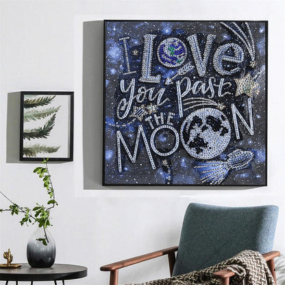 Home Decor - Special Shaped Drill Diamond Painting 30*25CM