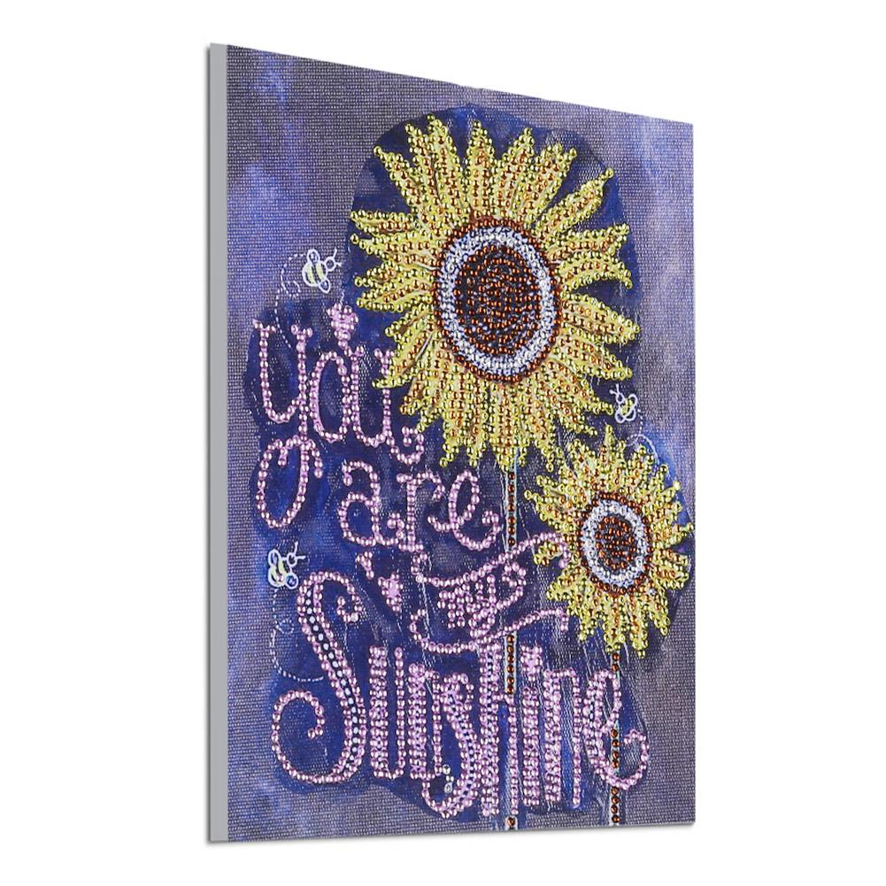 Home Decor - Special Shaped Drill Diamond Painting 34*40CM