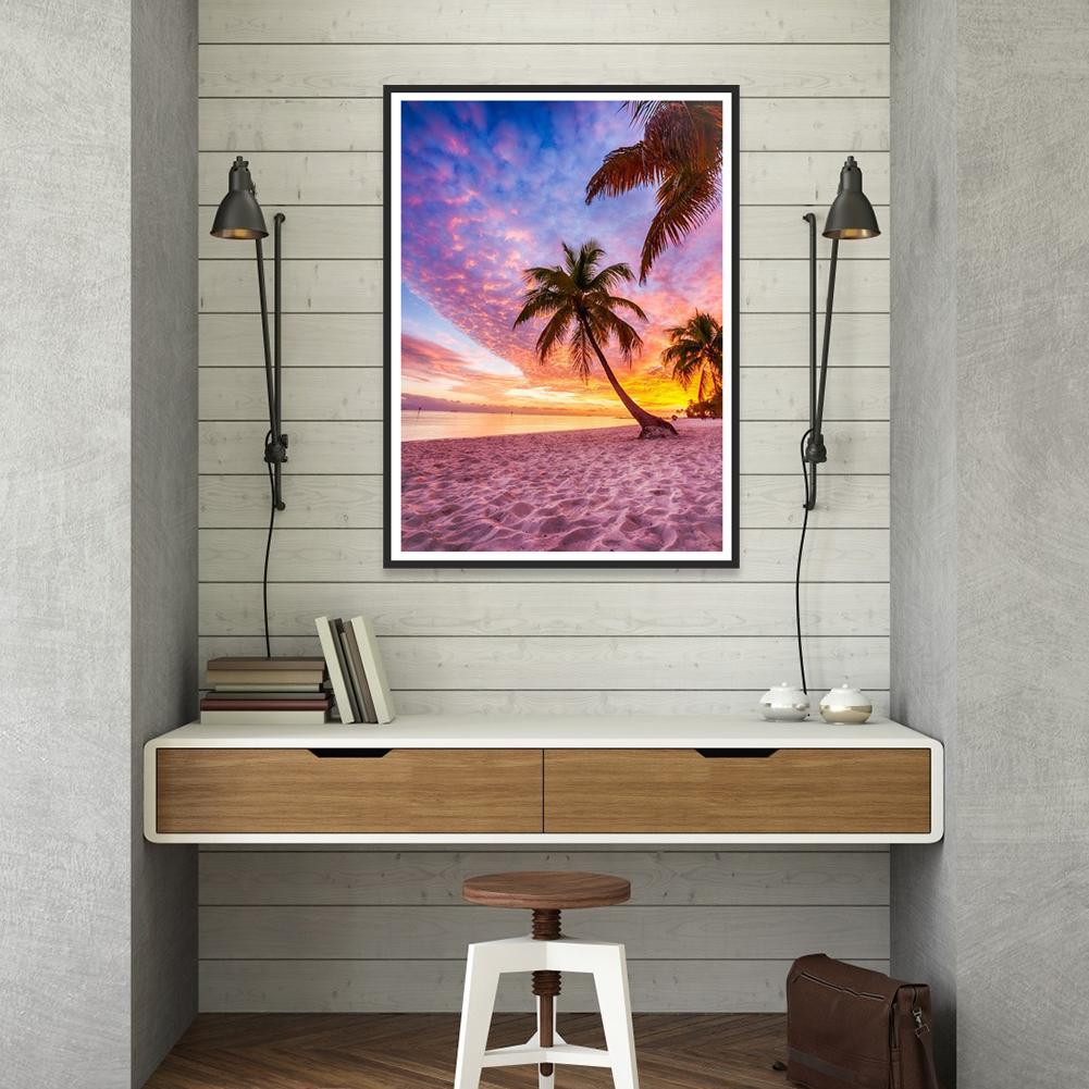 Sea View - Full Round Drill Diamond Painting 30*40CM