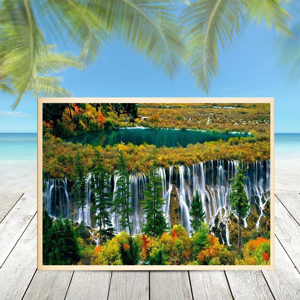 Scenery - Full Round Drill Diamond Painting 40*30CM