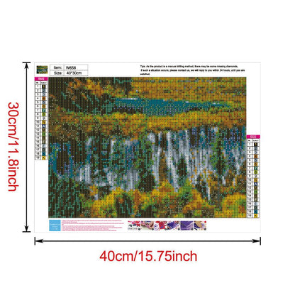 Scenery - Full Round Drill Diamond Painting 40*30CM