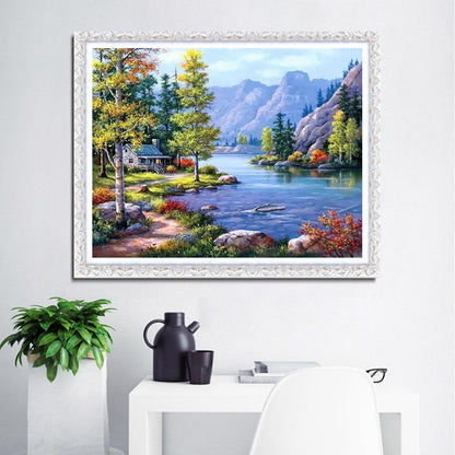 Scenery - Full Round Drill Diamond Painting 40*30CM