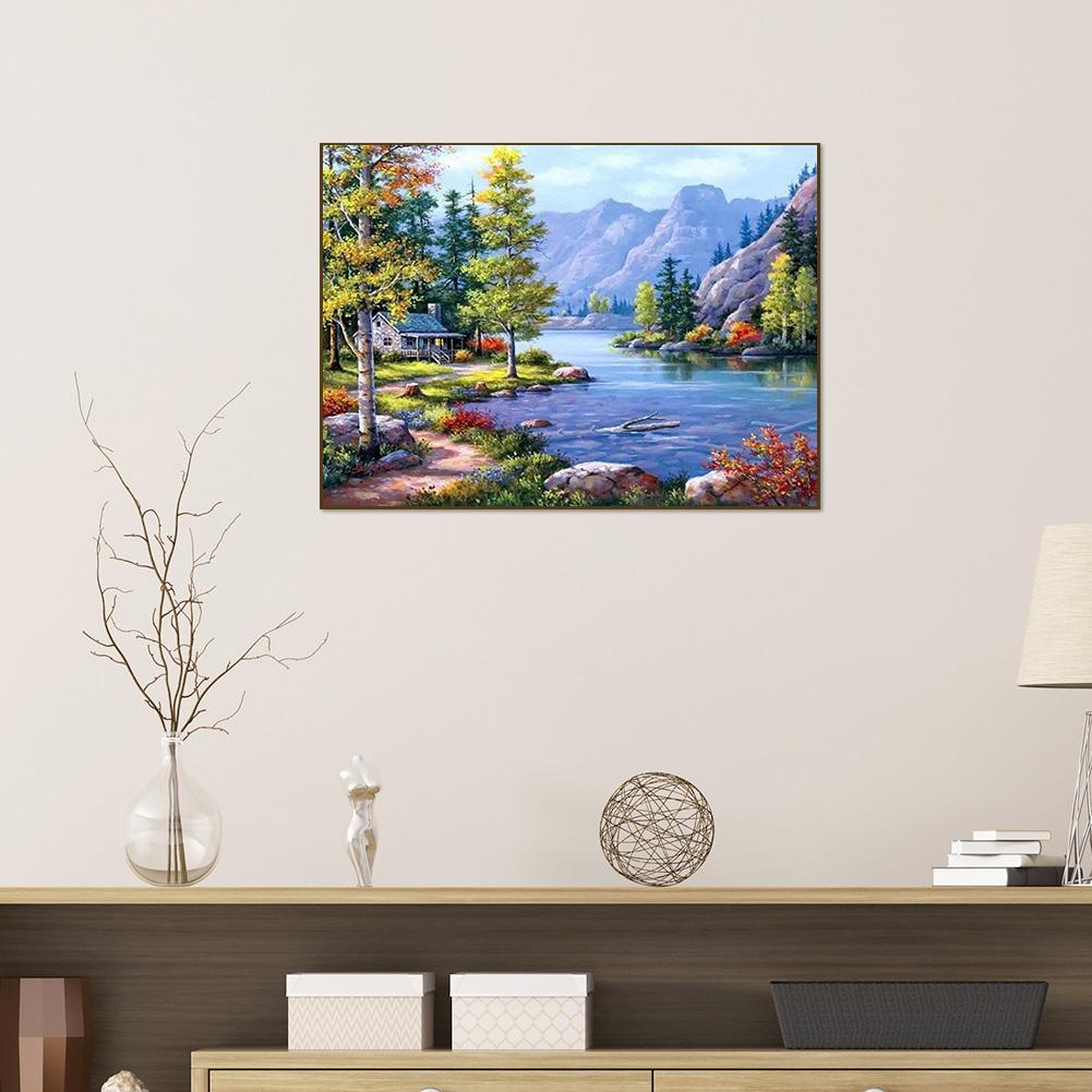 Scenery - Full Round Drill Diamond Painting 40*30CM