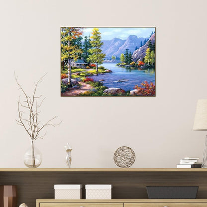 Scenery - Full Round Drill Diamond Painting 40*30CM