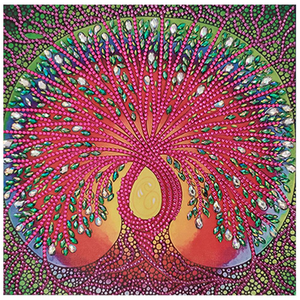 Tree - Special Shaped Drill Diamond Painting 30*30CM