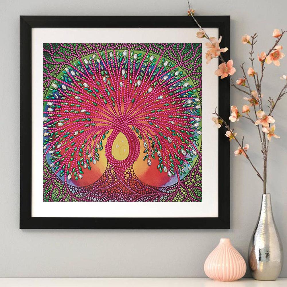 Tree - Special Shaped Drill Diamond Painting 30*30CM