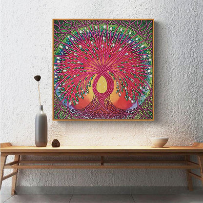 Tree - Special Shaped Drill Diamond Painting 30*30CM