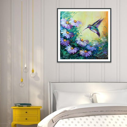 Flowers Bird - Full Round Drill Diamond Painting 30*30CM