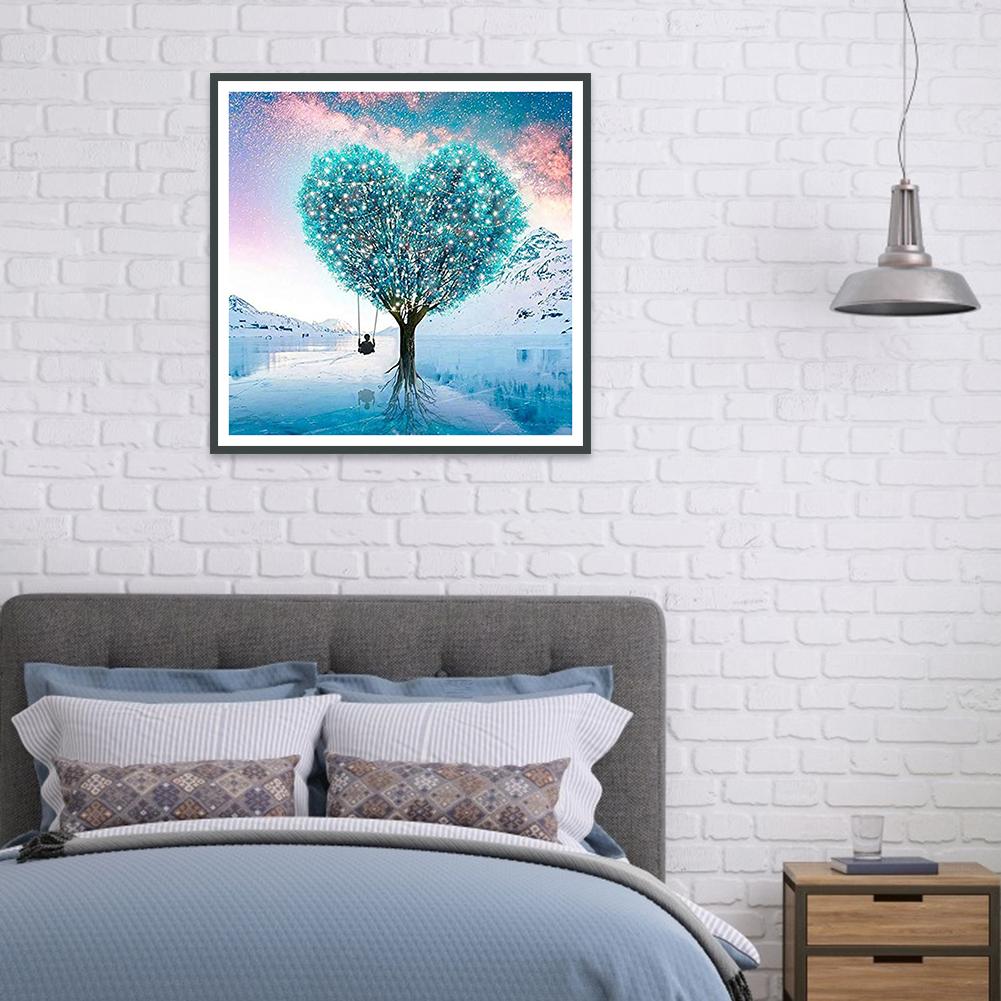 Love Tree - Full Round Drill Diamond Painting 30*30CM
