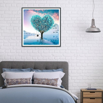 Love Tree - Full Round Drill Diamond Painting 30*30CM