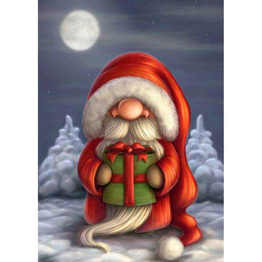 Snowman - Full Round Drill Diamond Painting 30*40CM