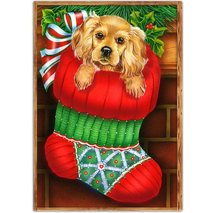 Santa Claus - Full Round Drill Diamond Painting 40*30CM
