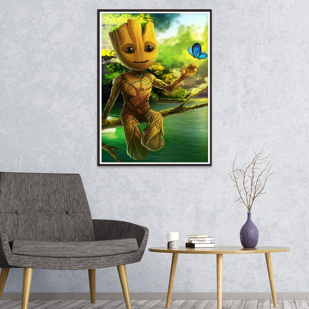 Groot - Full Round Drill Diamond Painting 30*40CM