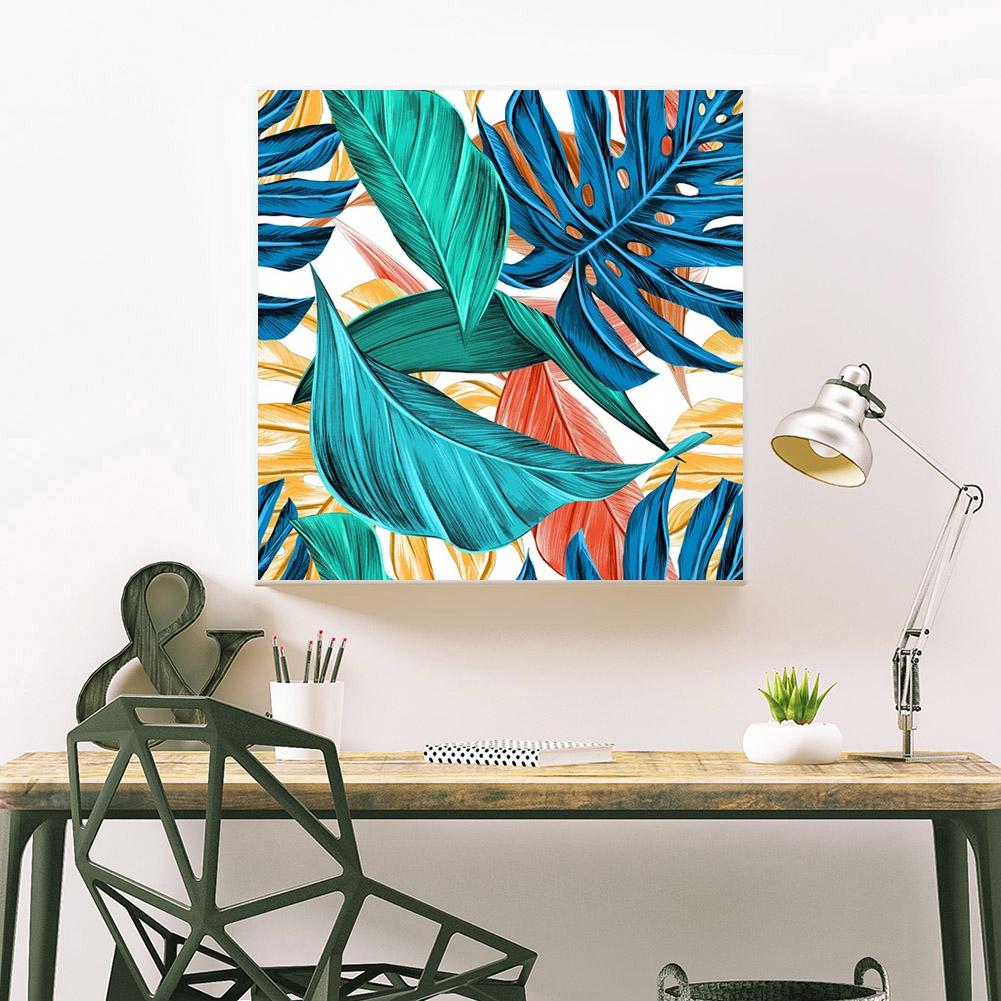 Leaves - Full Round Drill Diamond Painting 30X30CM