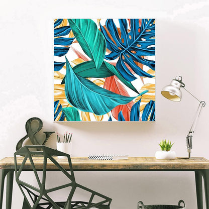 Leaves - Full Round Drill Diamond Painting 30X30CM