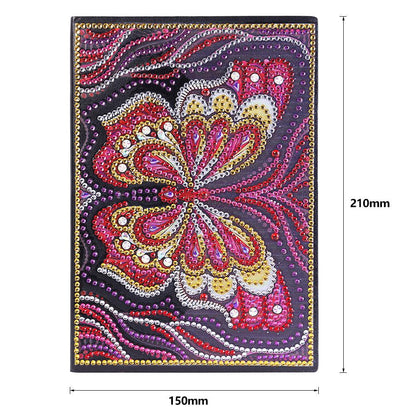 DIY Butterfly Special Shaped Diamond Painting 50 Pages A5 Sketchbook Gifts