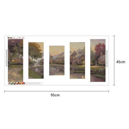 Home Decor - Full Round Drill Diamond Painting 95*45CM