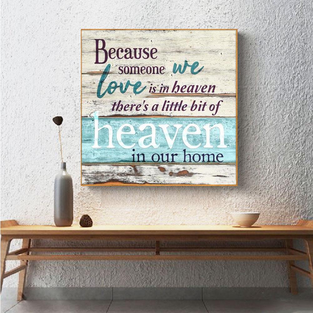 LOVE - Full Round Drill Diamond Painting 30*30 CM