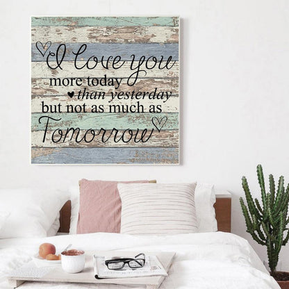 LOVE - Full Round Drill Diamond Painting 30*30 CM