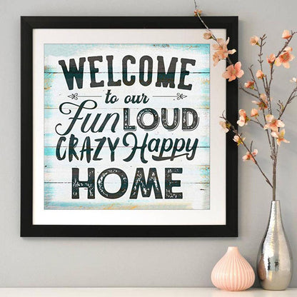 Words - Full Round Drill Diamond Painting 30*30CM