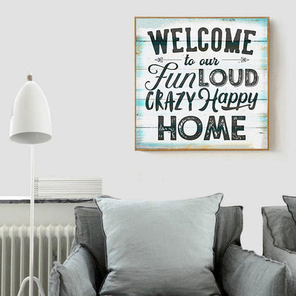 Words - Full Round Drill Diamond Painting 30*30CM